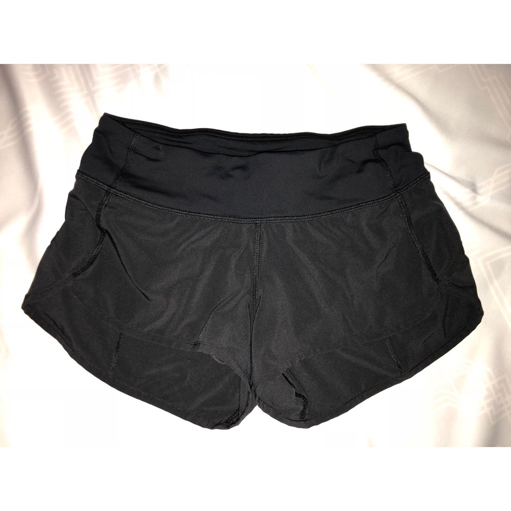 Lululemon Women’s size 2 black running shorts